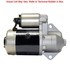 16732 by MPA ELECTRICAL - Starter Motor - 12V, Hitachi/Mitsubishi, CCW (Left), Offset Gear Reduction