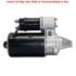 16451 by MPA ELECTRICAL - Starter Motor - 12V, Paris Rhone/Ducellier, CW (Right), Wound Wire Direct Drive