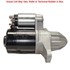 16908 by MPA ELECTRICAL - Starter Motor - 12V, Hitachi/Nippondenso, CW (Right), Wound Wire Direct Drive