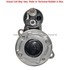 16912 by MPA ELECTRICAL - Starter Motor - 12V, Hitachi/Nippondenso, CW (Right), Wound Wire Direct Drive