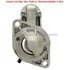 17010 by MPA ELECTRICAL - Starter Motor - 12V, Mitsubishi/Mando, CCW (Left), Wound Wire Direct Drive