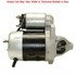 17010 by MPA ELECTRICAL - Starter Motor - 12V, Mitsubishi/Mando, CCW (Left), Wound Wire Direct Drive