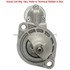 16956 by MPA ELECTRICAL - Starter Motor - 12V, Bosch/Marelli, CW (Right), Permanent Magnet Gear Reduction