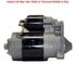 16797 by MPA ELECTRICAL - Starter Motor - 12V, Paris Rhone/Ducellier, CW (Right), Wound Wire Direct Drive