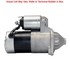 17217 by MPA ELECTRICAL - Starter Motor - 12V, Mitsubishi/Mando, CW, Permanent Magnet Gear Reduction