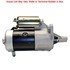 17015 by MPA ELECTRICAL - Starter Motor - 12V, Bosch/Nippondenso, CW (Right), Wound Wire Direct Drive