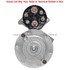 6330MS by MPA ELECTRICAL - Starter Motor - For 12.0 V, Delco, CW (Right), Wound Wire Direct Drive