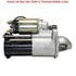 6749S by MPA ELECTRICAL - Starter Motor - 12V, Delco/Hitachi, CW (Right), Permanent Magnet Gear Reduction