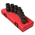2655 by SUNEX TOOLS - 1/2" Drive, Metric Universal Impact Socket Set, 7 Pc.
