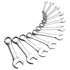 9930 by SUNEX TOOLS - Sunex Tools 9930 11 PC. Full Polish 3/8"-1" SAE Stubby Combination Wrench Set W/ Carry Case