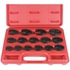 Astro Pneumatic 7115 15pc. Professional Metric Crowfoot Wrench Set