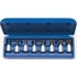 Vim Tools XZN100 Socket Set 9 Pc. Stubby XZN Triple Square Metric Driver Set