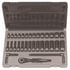 Grey Pneumatic 89223RD 1/4" Dr. 23pc Fract. Std & Deep Duo-Socket Set - 12 Pt.