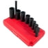 2840 by SUNEX TOOLS - 1/2" Drive Wheel Lock Removal Impact Socket Set, 9 Pc.