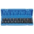 1598HC by GREY PNEUMATIC - 18-Piece 1/2 in. Impact Hex Driver Set, SAE/Metric, Molded Case