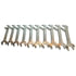 9810 by V8 HAND TOOLS - Jumbo Angle Head Wrench Set, SAE, 10 pc