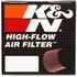 RU4870 by K&N ENGINEERING INC. - Universal Clamp-On Air Filter