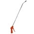 1716 by ASTRO PNEUMATIC - Deluxe Air Blow Gun with 20" Long Angled Nozzle and 1/2" Removable Rubber Tip