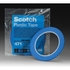 6404 by 3M - Scotch® Plastic Tape 471 Blue, 1/8" x 36 yd