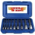 Vim Tools XZN400 9 Pc. 4" Long XZN Triple Square Driver Set, S2 Stainless Steel