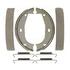 818PG by RAYBESTOS - Raybestos Element3 Organic Parking Brake Shoe