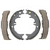 850PG by RAYBESTOS - Raybestos Element3 Organic Parking Brake Shoe