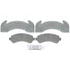 ATD225M by RAYBESTOS - Brake Parts Inc Raybestos AT Overstock Metallic Disc Brake Pad Set
