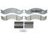 ATD557M by RAYBESTOS - Brake Parts Inc Raybestos AT Overstock Metallic Disc Brake Pad Set