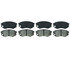 ATD735M by RAYBESTOS - Brake Parts Inc Raybestos AT Overstock Metallic Disc Brake Pad Set