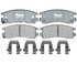 ATD698C by RAYBESTOS - Brake Parts Inc Raybestos AT Overstock Ceramic Disc Brake Pad Set