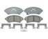 ATD699C by RAYBESTOS - Brake Parts Inc Raybestos AT Overstock Ceramic Disc Brake Pad Set