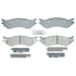 ATD842M by RAYBESTOS - Brake Parts Inc Raybestos AT Overstock Metallic Disc Brake Pad Set