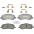 ATD866C by RAYBESTOS - Brake Parts Inc Raybestos AT Overstock Ceramic Disc Brake Pad Set