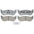 ATD881C by RAYBESTOS - Brake Parts Inc Raybestos AT Overstock Ceramic Disc Brake Pad Set