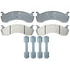 ATD786M by RAYBESTOS - Brake Parts Inc Raybestos AT Overstock Metallic Disc Brake Pad Set