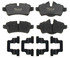 ATD1309C by RAYBESTOS - Brake Parts Inc Raybestos AT Overstock Ceramic Disc Brake Pad Set