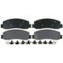ATD1333AM by RAYBESTOS - Brake Parts Inc Raybestos AT Overstock Metallic Disc Brake Pad Set