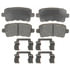 ATD1430C by RAYBESTOS - Brake Pad Set