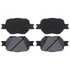 ATD817C by RAYBESTOS - Brake Parts Inc Raybestos AT Overstock Ceramic Disc Brake Pad Set