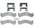 ATD909C by RAYBESTOS - Brake Parts Inc Raybestos AT Overstock Ceramic Disc Brake Pad Set