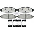 ATD931M by RAYBESTOS - Brake Parts Inc Raybestos AT Overstock Metallic Disc Brake Pad Set