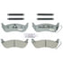 ATD932C by RAYBESTOS - Brake Parts Inc Raybestos AT Overstock Ceramic Disc Brake Pad Set