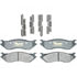 ATD966M by RAYBESTOS - Disc Brake Pad Set Semi Metallic