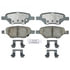 ATD1033C by RAYBESTOS - Brake Parts Inc Raybestos AT Overstock Ceramic Disc Brake Pad Set