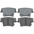 ATD1057AC by RAYBESTOS - Disc Brake Pad  RR