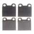 PG-D21 by RAYBESTOS - Raybestos Element3 Organic Brake Pad Set