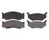 PG-D84M by RAYBESTOS - Raybestos Element3 Metallic Brake Pad Set