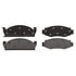 Raybestos PG-D91M Disc Brake Pad Set Raybestos Element3 Metallic Brake Pad Set