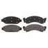 PG-D92M by RAYBESTOS - Raybestos Element3 Metallic Brake Pad Set