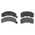 PG-D261M by RAYBESTOS - Raybestos Element3 Metallic Brake Pad Set